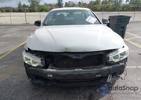 2015 BMW 435I из США, поврежденный, VIN WBA3T3C57FP738646